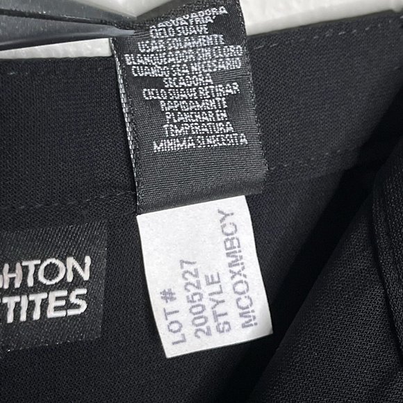 Norton McNaughten Black Pants/Trousers Size‎ 12P - Picture 7 of 10